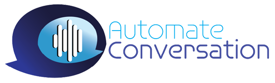 logo for automate conversation website