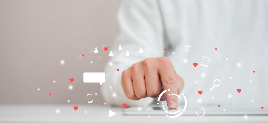 Man posting everywhere